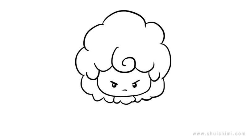 十二星座q版萌图白羊座简笔画怎么画 十二星座q版萌图白羊座简笔画画法