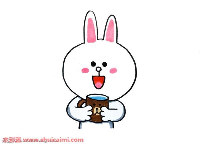 可妮兔怎么画 可妮兔简笔画图片