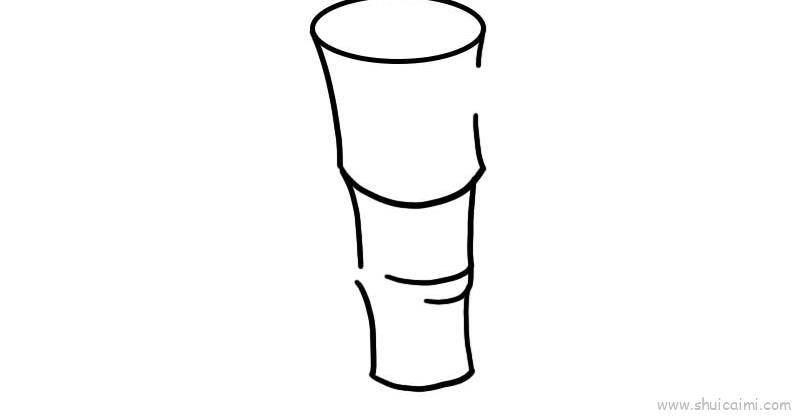 甘蔗儿童画怎么画 甘蔗简笔画好看