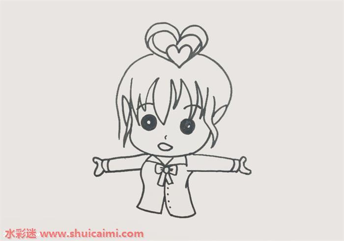 王默怎么画 简单好看的王默简笔画教程