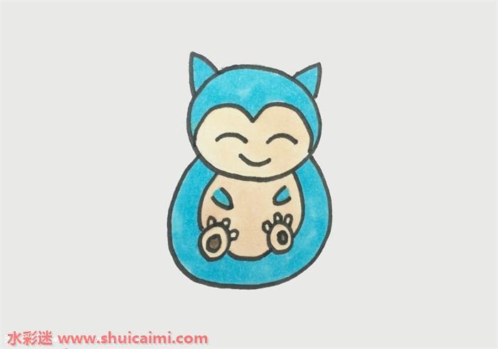 卡比兽怎么画 卡比兽简笔画简单好看