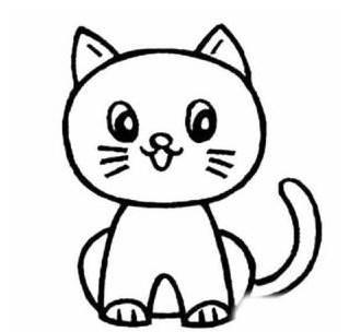 猫咪简笔画 猫咪简笔画图片