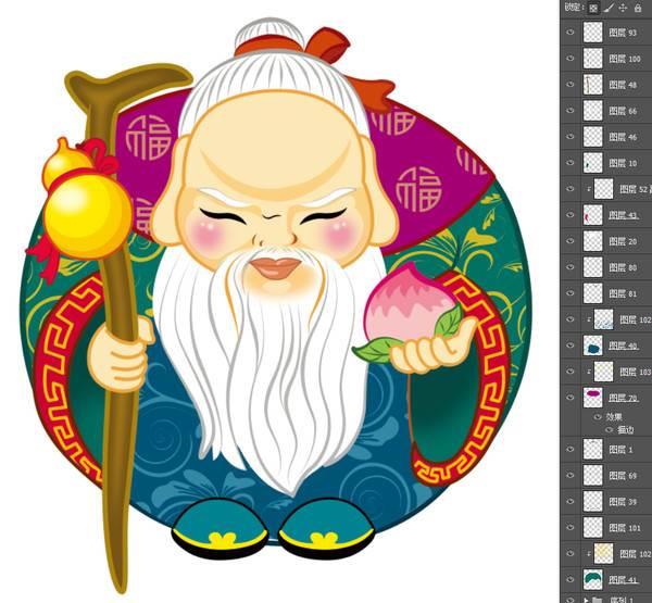 寿星简笔画怎么画好看 寿星简笔画怎么画好看又漂亮