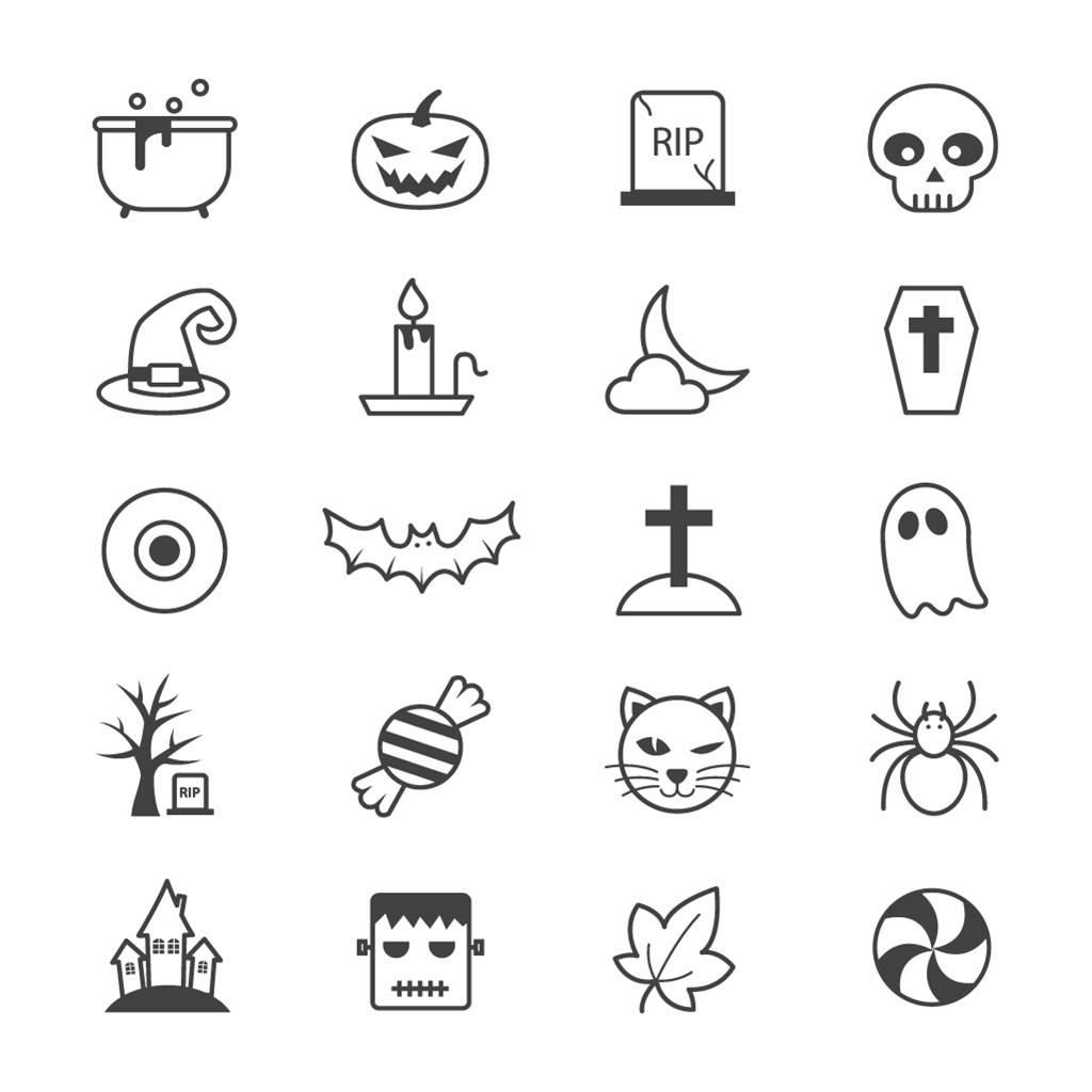 万圣节简笔画 万圣节简笔画人物