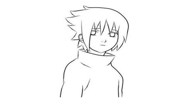 佐助的简笔画怎么画 佐助简笔画简单