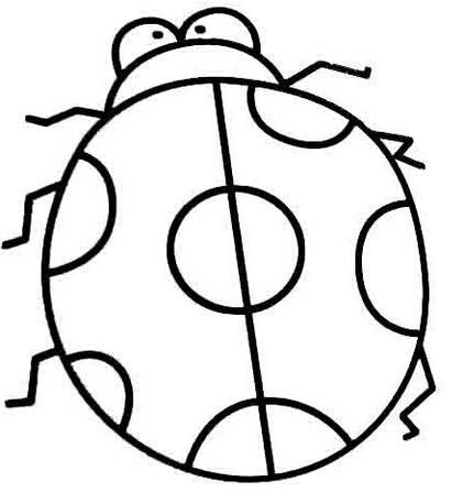 瓢虫简笔画 瓢虫简笔画儿童画