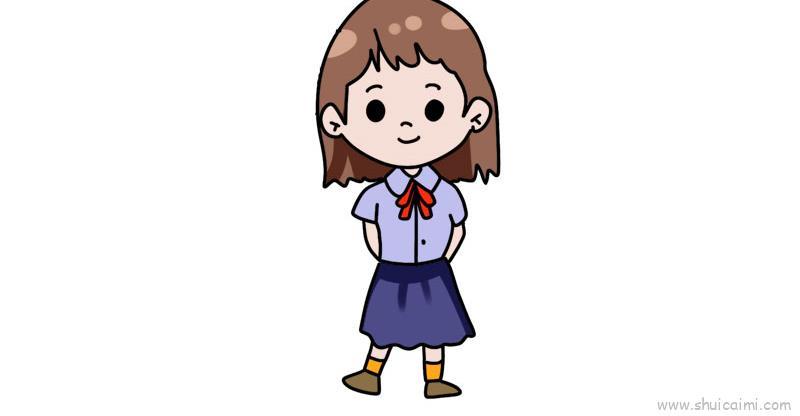 人儿童画怎么画 人简笔画顺序