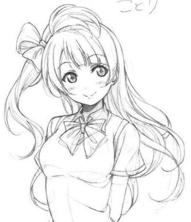 小女孩简笔画 小女孩简笔画漂亮可爱