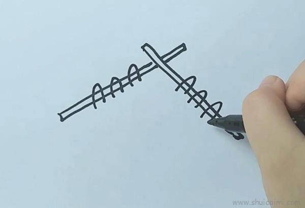 织毛衣儿童画怎么画 织毛衣简笔画图片大全