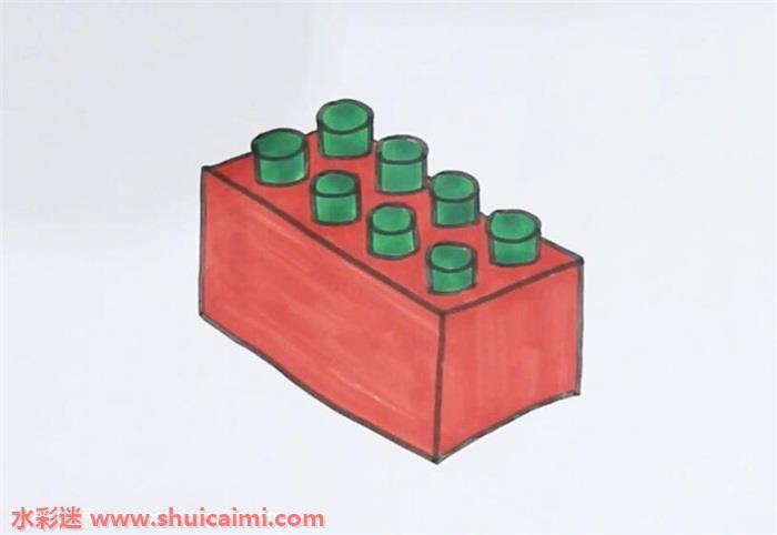 乐高怎么画 乐高简笔画画法
