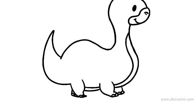 长颈龙儿童画怎么画 长颈龙简笔画简单又好看