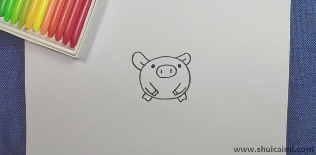 猪儿童简笔画怎么画 猪儿童画简单