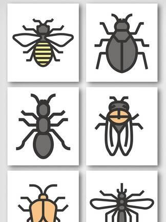 虫子简笔画 虫子简笔画图片大全