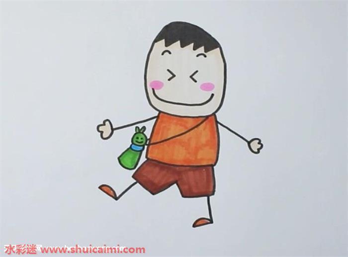 铁头怎么画 铁头简笔画漂亮