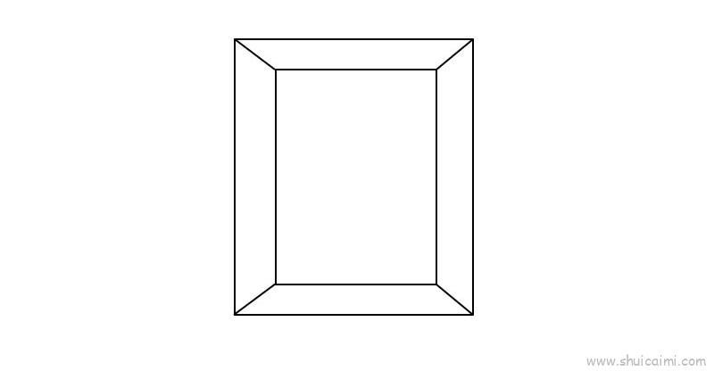 相框儿童画怎么画 相框简笔画图片