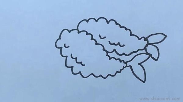 天妇罗儿童画怎么画 天妇罗简笔画图片