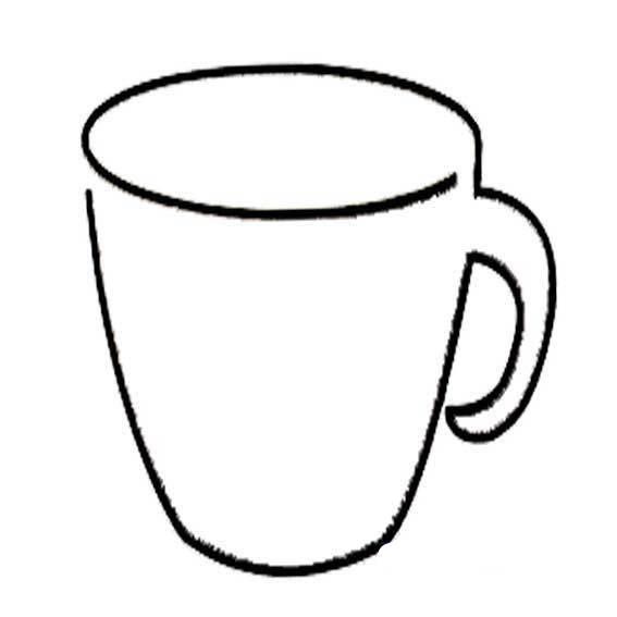 茶杯简笔画 中式茶杯简笔画
