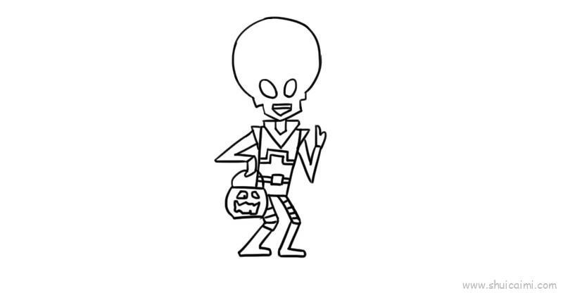 魔鬼儿童画怎么画 魔鬼简笔画画法