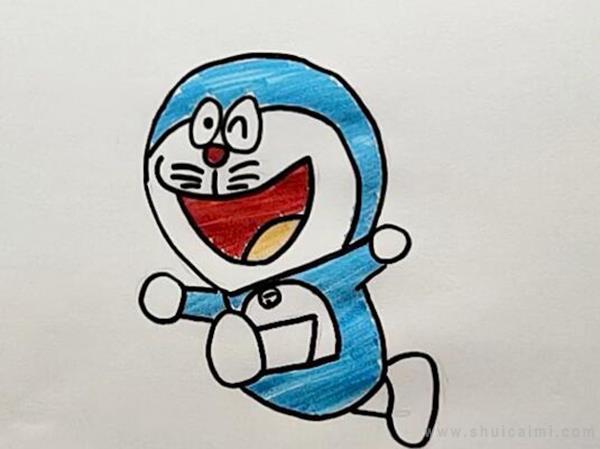 哆啦A梦简笔画怎么画 哆啦A梦简笔画图片大全