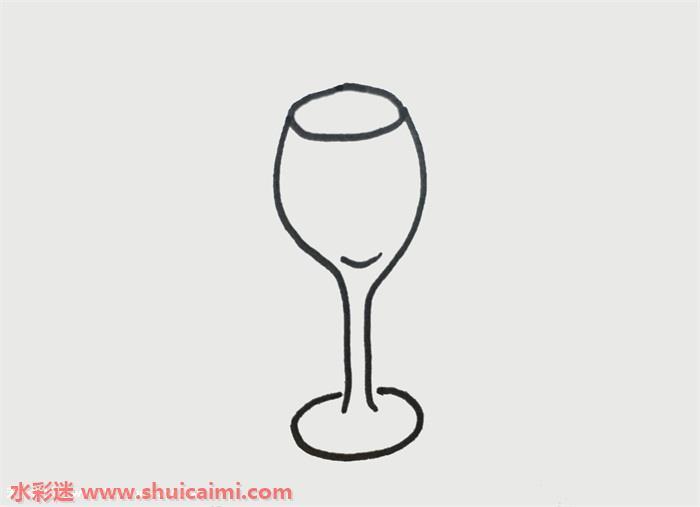 酒杯简笔画怎么画画法