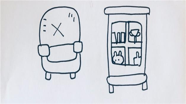 客厅的简笔画怎么画 客厅简笔画好看