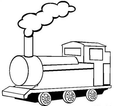 火车的简笔画图片大全 火车的简笔画图片大全简单漂亮