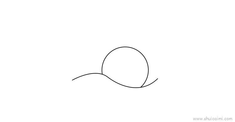 贝壳儿童画怎么画 贝壳简笔画顺序