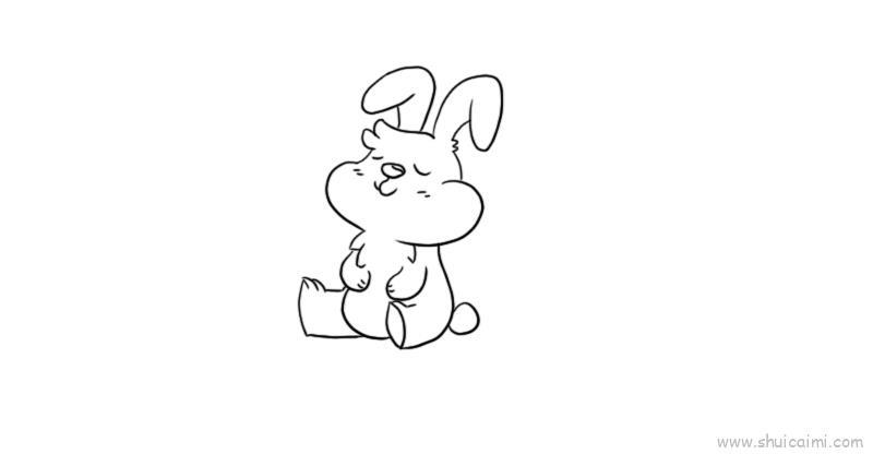 小兔子儿童画怎么画 小兔子简笔画步骤