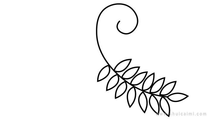 小清新边框花纹简笔画怎么画 小清新边框花纹简笔画画法