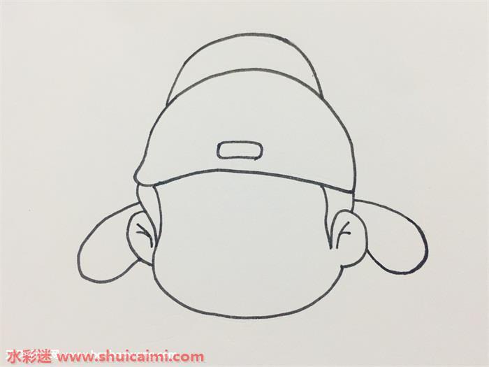 诗人怎么画 诗人简笔画步骤