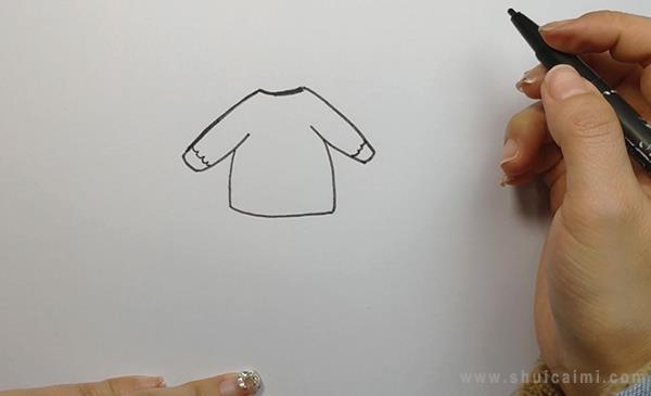 毛衣简笔画怎么画 毛衣简笔画好看