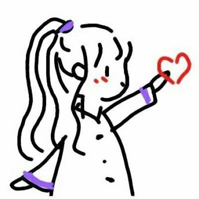 小女孩头像简笔画 小女孩头像简笔画图片大全可爱