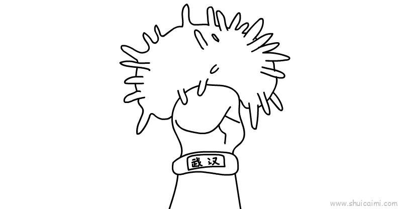 抗击疫情儿童画怎么画 抗击疫情简笔画画法