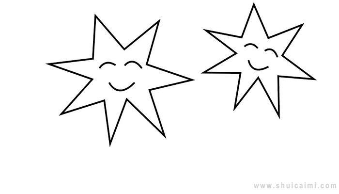 ​星星简笔画怎么画 ​星星简笔画步骤