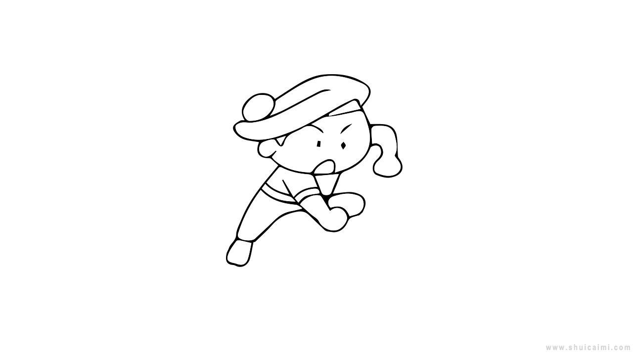 武松打虎简笔画怎么画 武松打虎简笔画图片