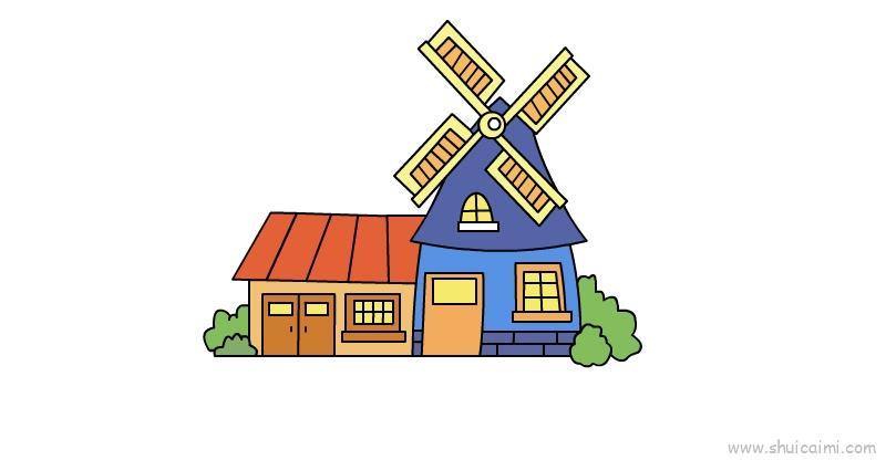 房子儿童画怎么画 房子简笔画好看