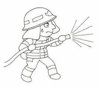 简笔画消防员 简笔画消防员怎么画