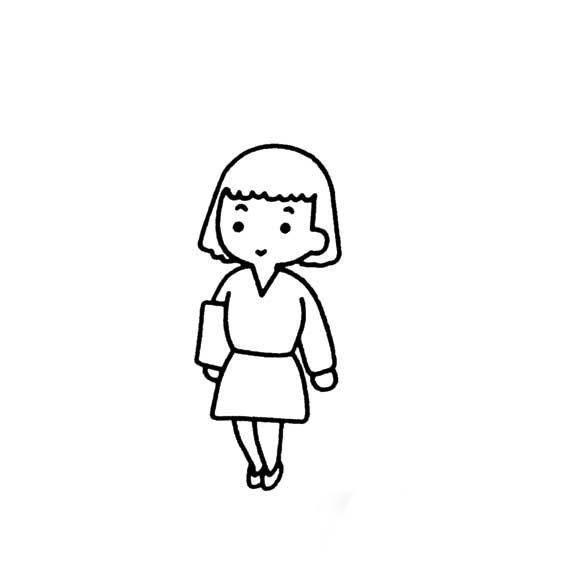 老师简笔画 老师上课简笔画图片