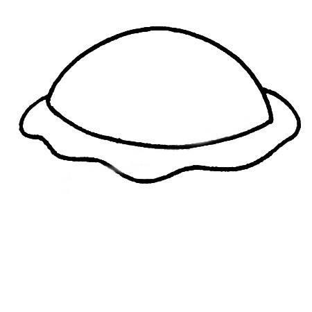 汉堡包简笔画 汉堡包简笔画图片彩色