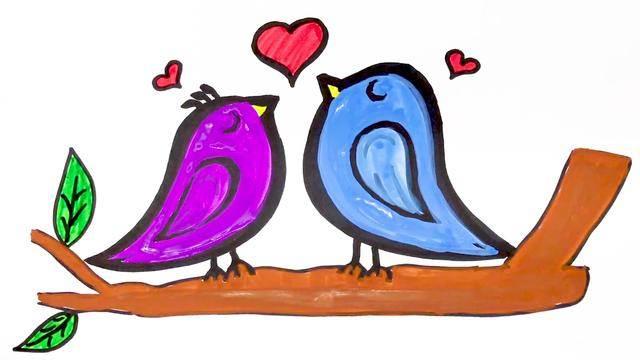 小鸟的简笔画 小鸟的简笔画简单又好看可爱