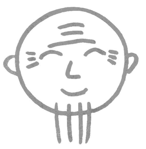 老头的简笔画图片大全 老头简笔画图片大全可爱呆萌