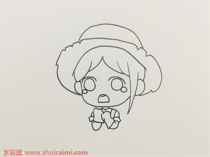 可爱的第五人格园丁简笔画教程图解