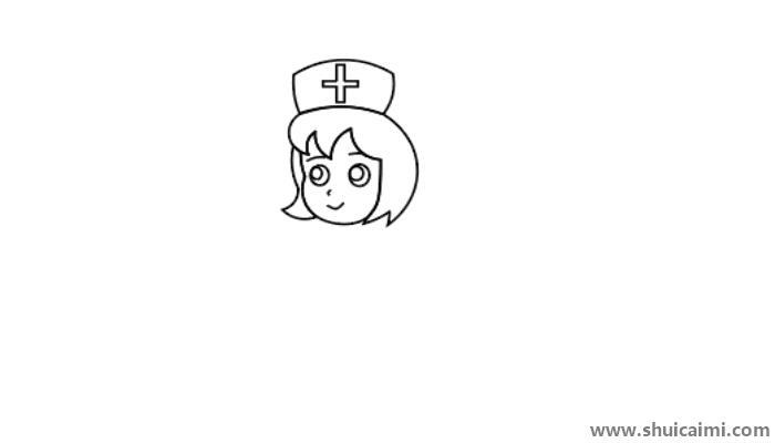 白衣天使儿童简笔画怎么画 白衣天使儿童简笔画顺序