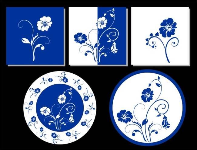 青花瓷简笔画 青花瓷简笔画图片大全