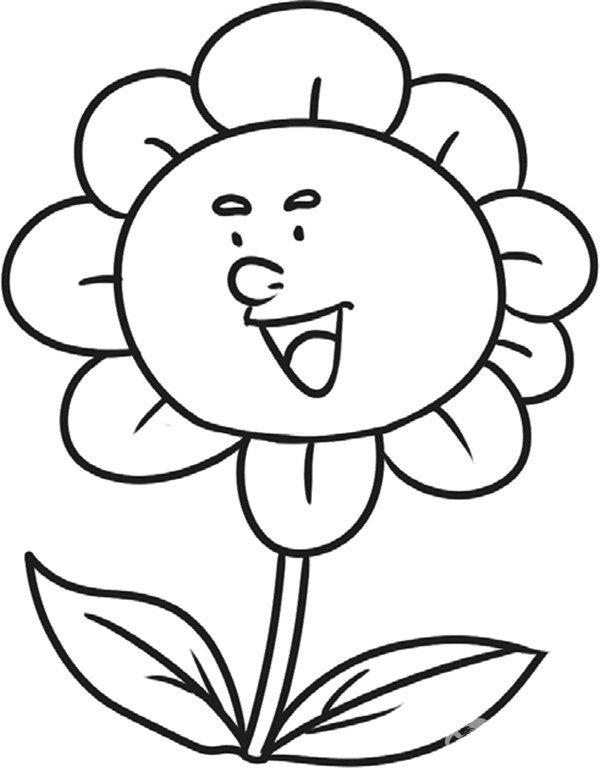 开朗的向日葵简笔画怎么画 开朗的向日葵简笔画顺序