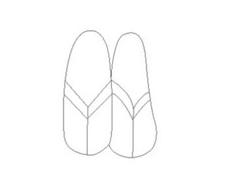 拖鞋简笔画 拖鞋简笔画图片