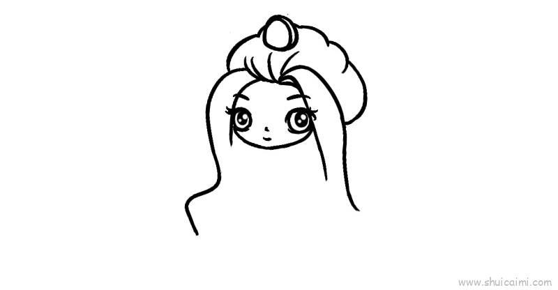 叶罗丽人物儿童简笔画绘画教程