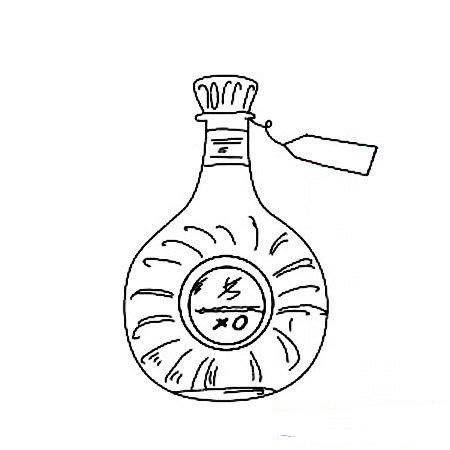 酒瓶简笔画图片 酒瓶简笔画怎么画