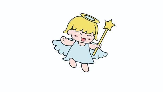 天使简笔画怎么画 天使简笔画好看