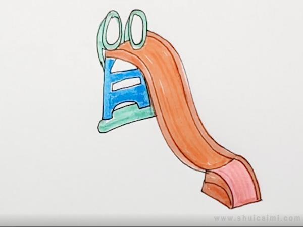 滑梯简笔画怎么画 滑梯简笔画简单